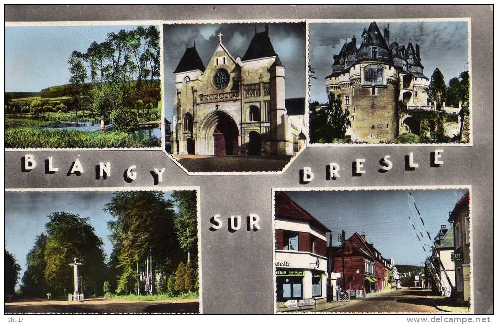 BLANGY SUR BRESLE  MUTIVUES GRUSS   EDIT  LA CIGOGNE    CIRC  1963 - Blangy-sur-Bresle