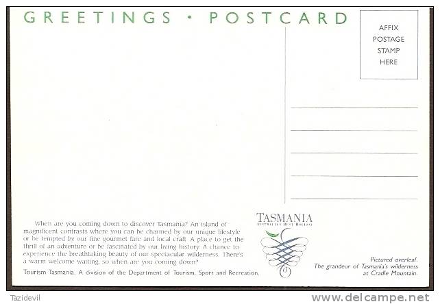 TASMANIA - Set Of 4 Official Postcards Issued In 1993. More Information Below - Other & Unclassified