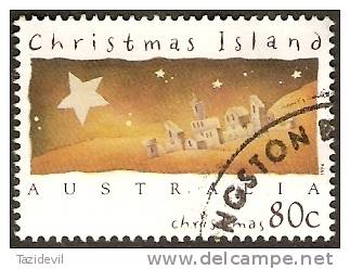 CHRISTMAS ISLAND - USED 1994 80c Christmas - Christmas Island