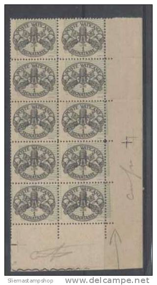 VATICAN - 1945 TAX STAMPS - V3368 - Nuevos