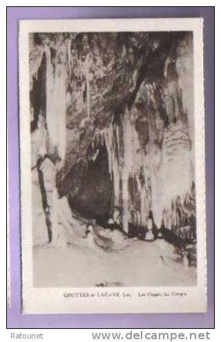 46 - Grottes De LACAVE - CPA - Les Orgues Les Cierges - Lacave