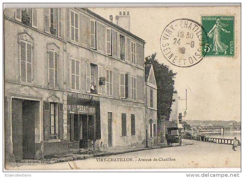 Viry-Chatillon..Avenue.. Café..Tabac - Viry-Châtillon