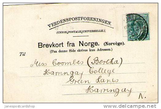 BANDAKKANALEN (Thelemarken) - 1903 -  NORWAY - Norway