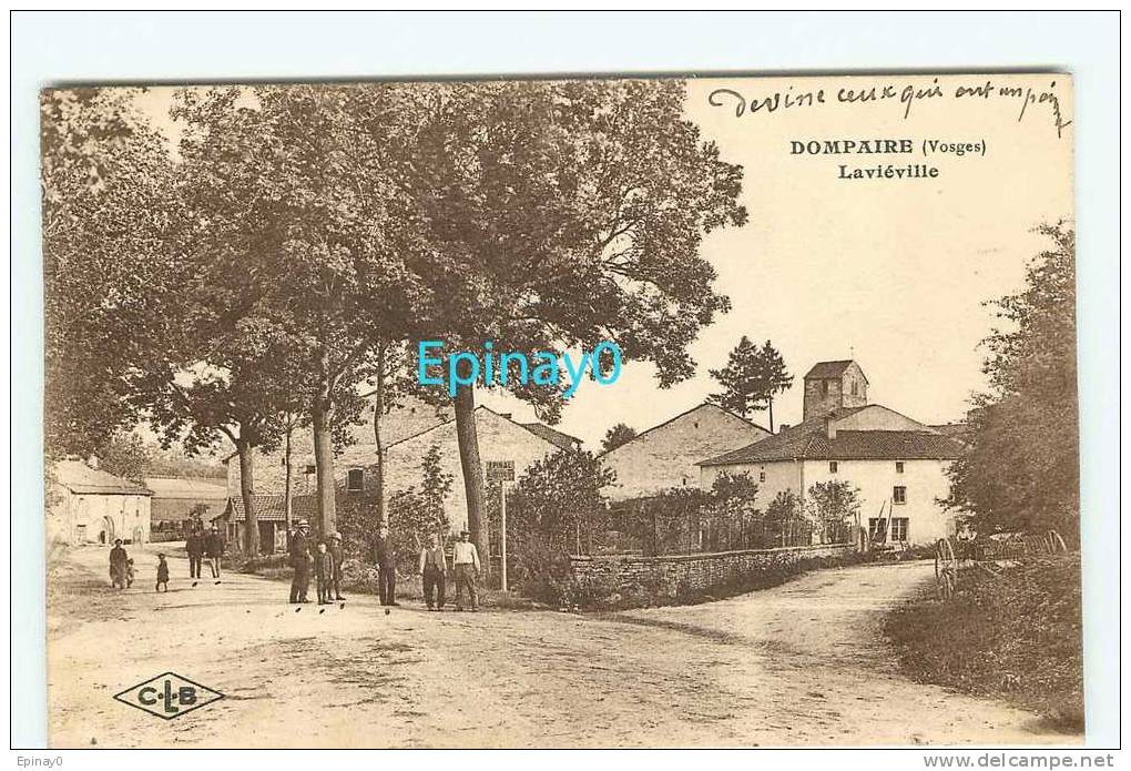 B - 88 - DOMPAIRE - LAVIEVILLE - église - Dompaire