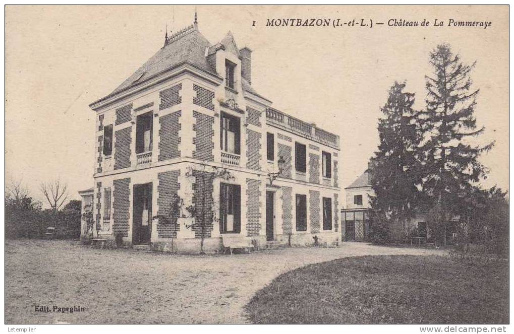 Carte Ancienne - Montbazon