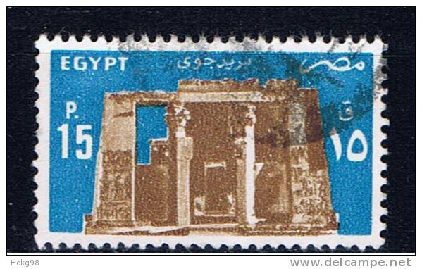 ET+ Ägypten 1985 Mi 979 Horustempel, Edfu - Used Stamps