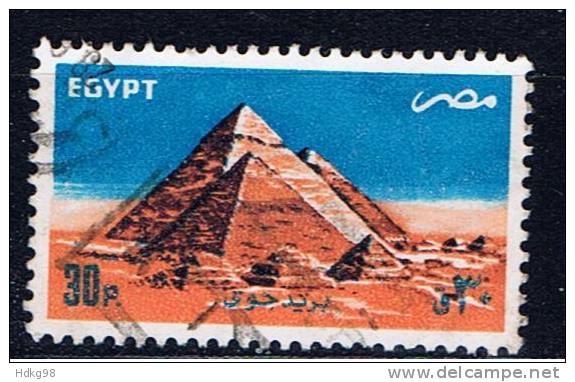 ET+ Ägypten 1985 Mi 983 Pyramiden - Used Stamps