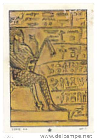 Image / Hiéroglyphes égyptiens / Histoire Ecriture /  History Of Writing  // Ref IM 6-K/71 - Nestlé
