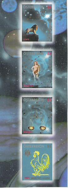 2005  Austria   Mi. 2539-42** MNH Astro - Nuovi