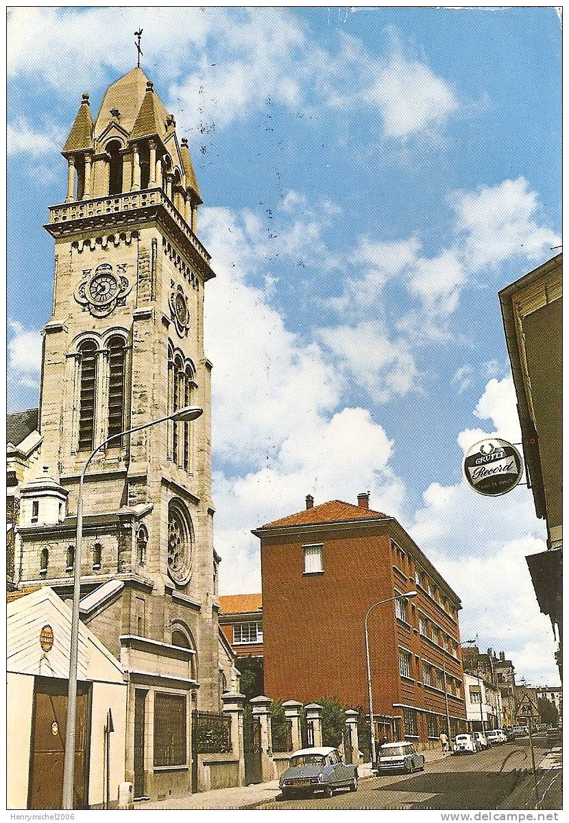 Seine Saint Denis - Montreuil Sous Bois , Rue De L'église En 1970 - Montreuil