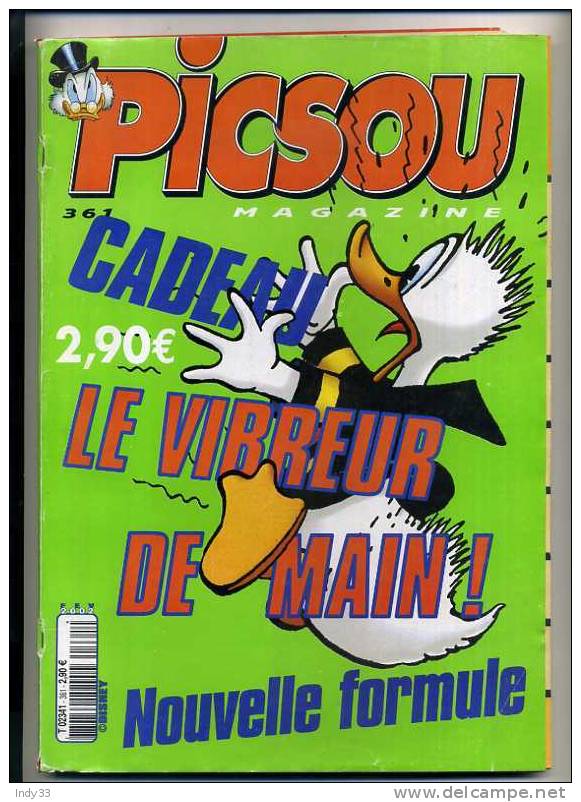 - PICSOU MAGAZINE N° 361 2002 (sans Le Cadeau) - Picsou Magazine