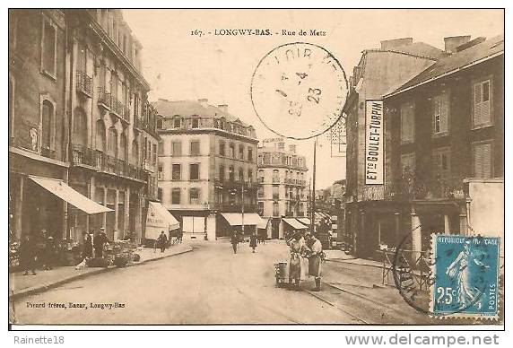 Longwy-Bas               Rue De Metz      (ets Goulet-Turpin) - Longwy