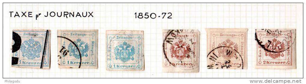 Timbres Taxe Pour Journaux, 1 Et 3, Cote 36 €, - Zeitungsmarken