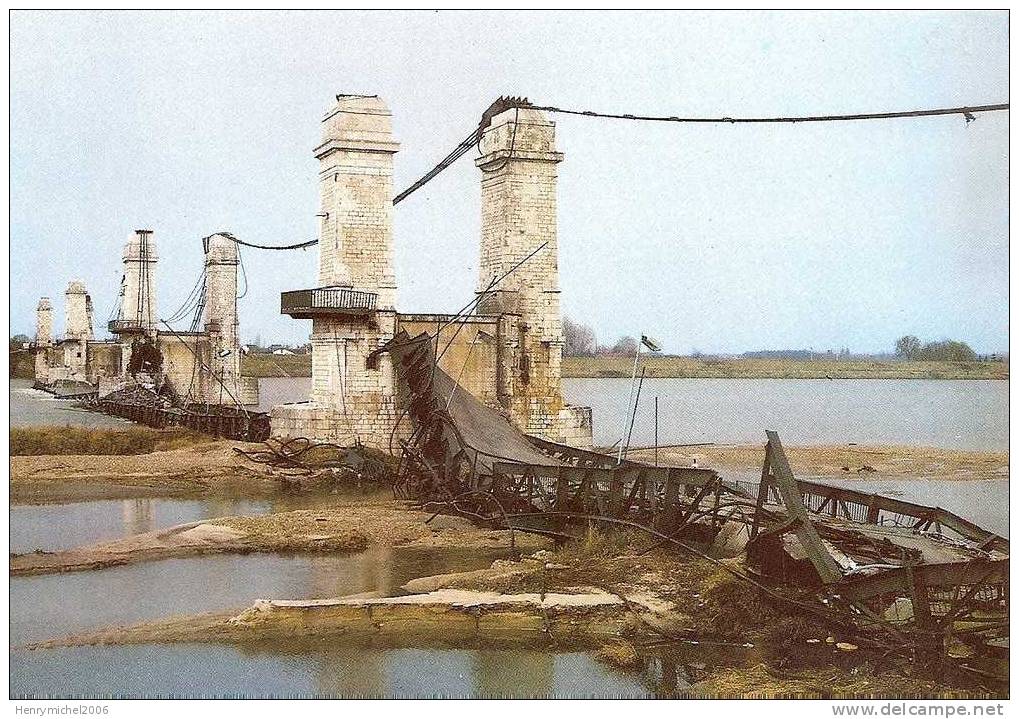 Loiret - Pont De Sully Sur Loire , Catastrophe événement Du 16 Janvier 1985 - Sully Sur Loire