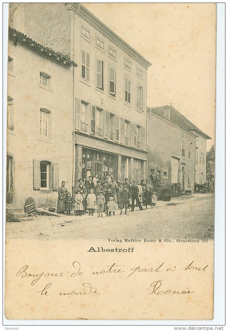 CPA 57- ALBESTROFF--(animée)-- - Albestroff