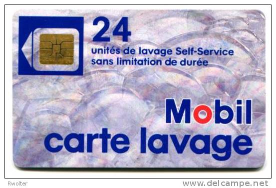 @+ Carte De Lavage MOBIL - BULLES TYPE 2 - 24 UNITES - SO3. - Lavage Auto