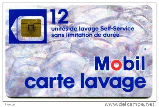 @+ Carte De Lavage MOBIL - BULLES TYPE 2 - 12 UNITES - SO3. - Lavage Auto