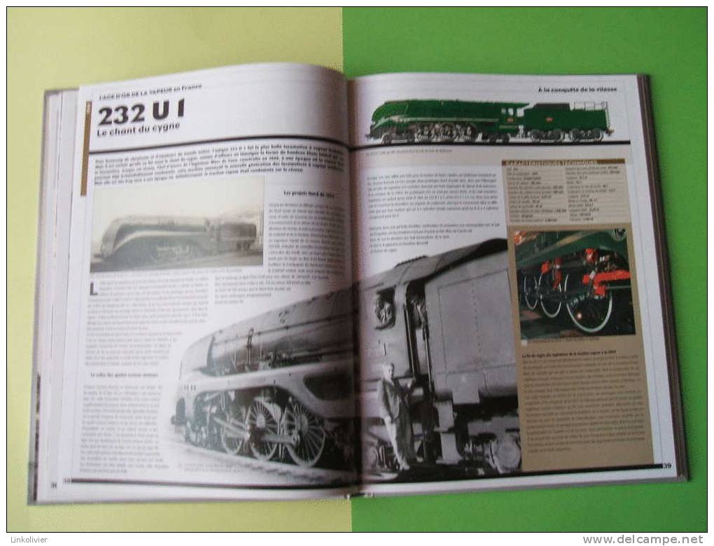 Trains De Légende L´AGE D´OR DE LA TRACTION VAPEUR EN FRANCE 1900/1950 - Clive LAMMING Ed ATLAS 2006 - Ferrocarril & Tranvías