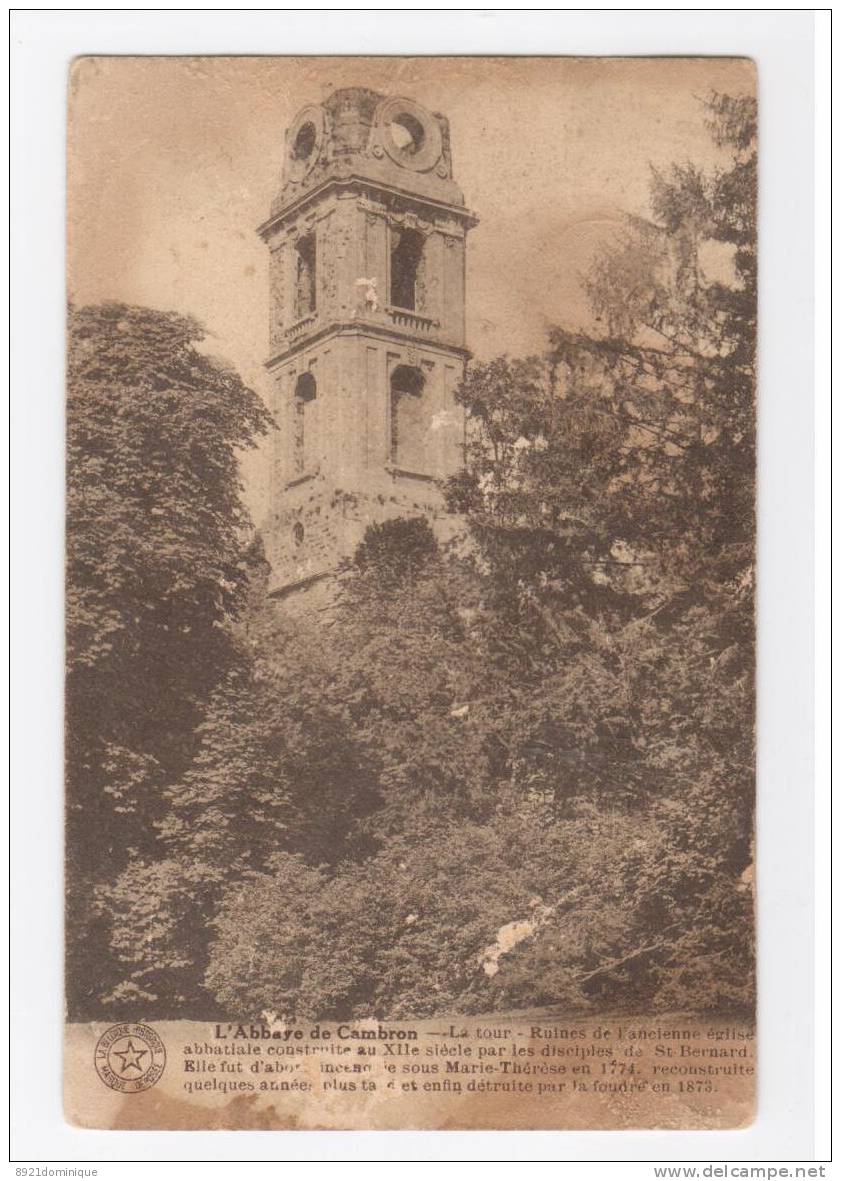 L'abbaye De Cambron - La Tour 1920 Brugelette - Brugelette