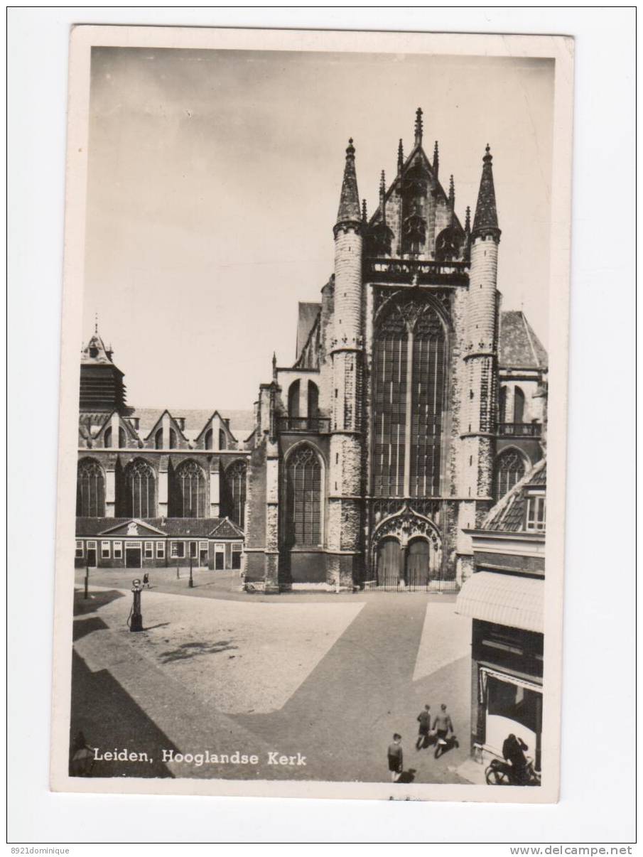 LEIDEN Hooglandse Kerk - Gelopen 1954 - Leiden