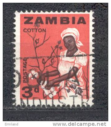 Zambia Sambia 1964 - Michel 4 O - Zambie (1965-...)