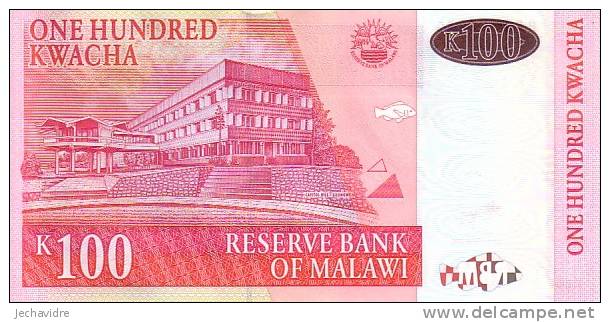 MALAWI   100 Kwacha  Daté Du 31-10-2009     ***** BILLET  NEUF ***** - Malawi