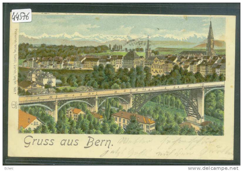 GRUSS AUS BERN  - LITHO  - TB - Bern