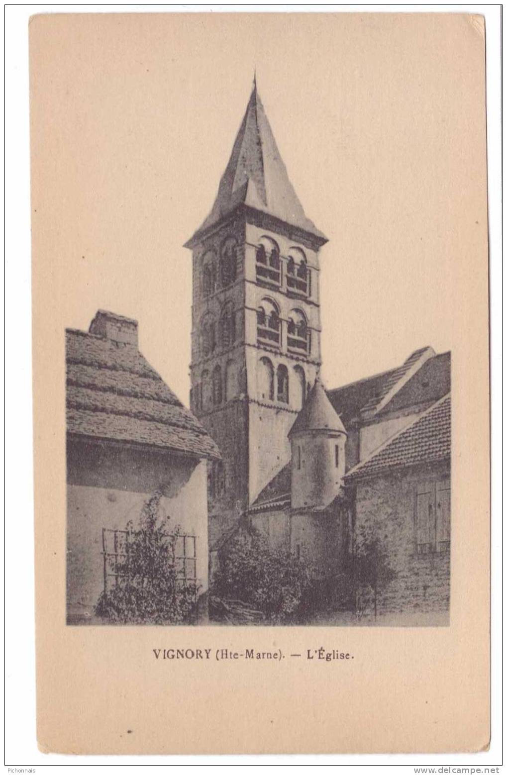 52  VIGNORY  Haute Marne  Eglise - Vignory