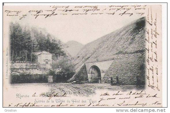 MARCHE ENTREE DE LA VALLEE DU FOND DES VAUX - Marche-en-Famenne