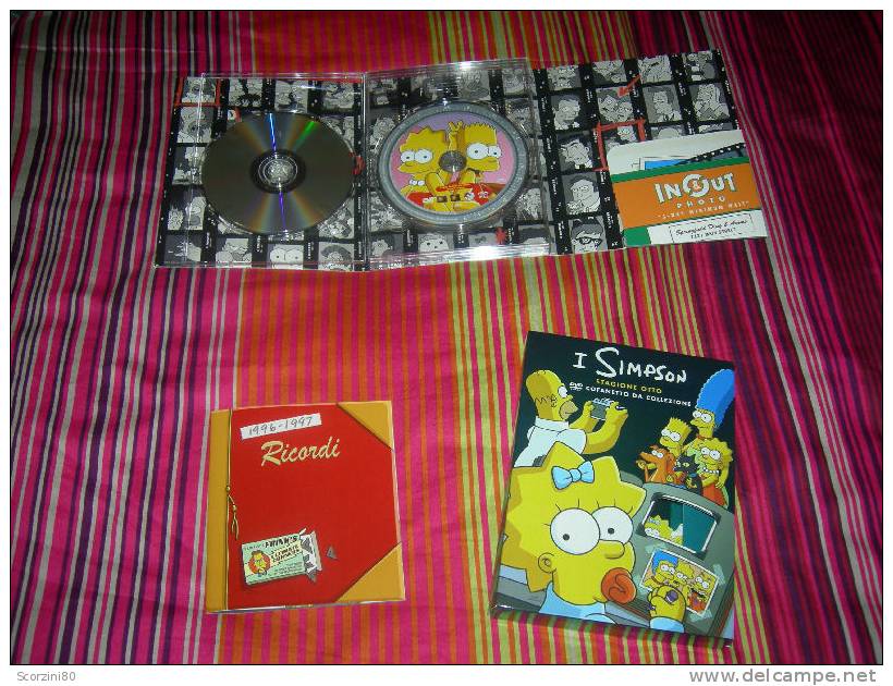 DVD-I SIMPSON Cofanetto Stagione 8 RARO Fuori Catalogo - Dessin Animé