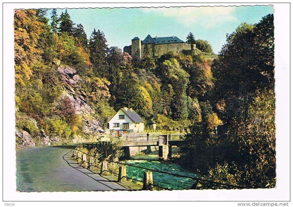 Monschau Die Rur Und Die Burg Montjoie La Rur Et Kle Château-fort - Monschau