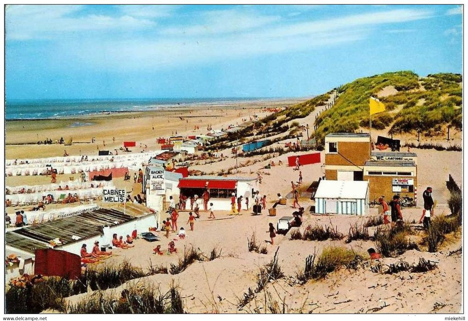 BREDENE-STRAND-PLAGE-CABINES  MELIS - Bredene