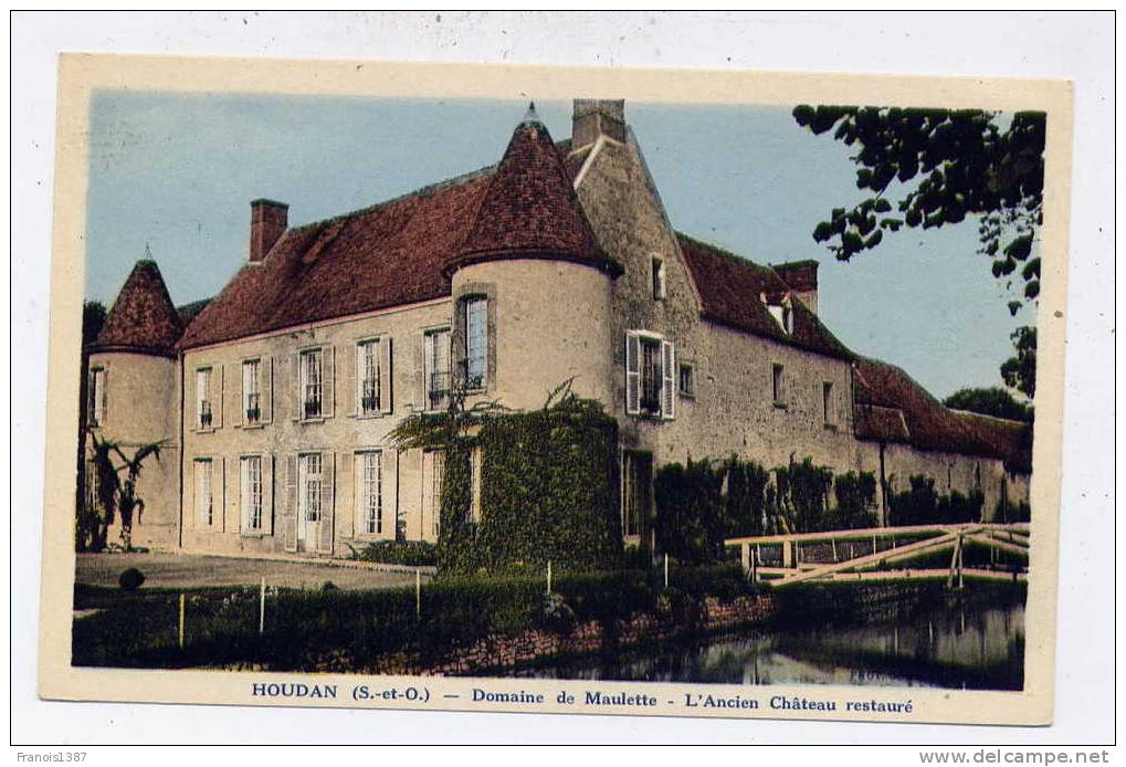 Ref 172 - HOUDAN - Domaine De MAULETTE - L'ancien Château Restauré - Houdan