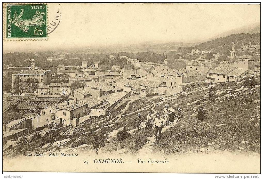 13   GEMENOS  VUE GENERALE           C 2559 - Istres