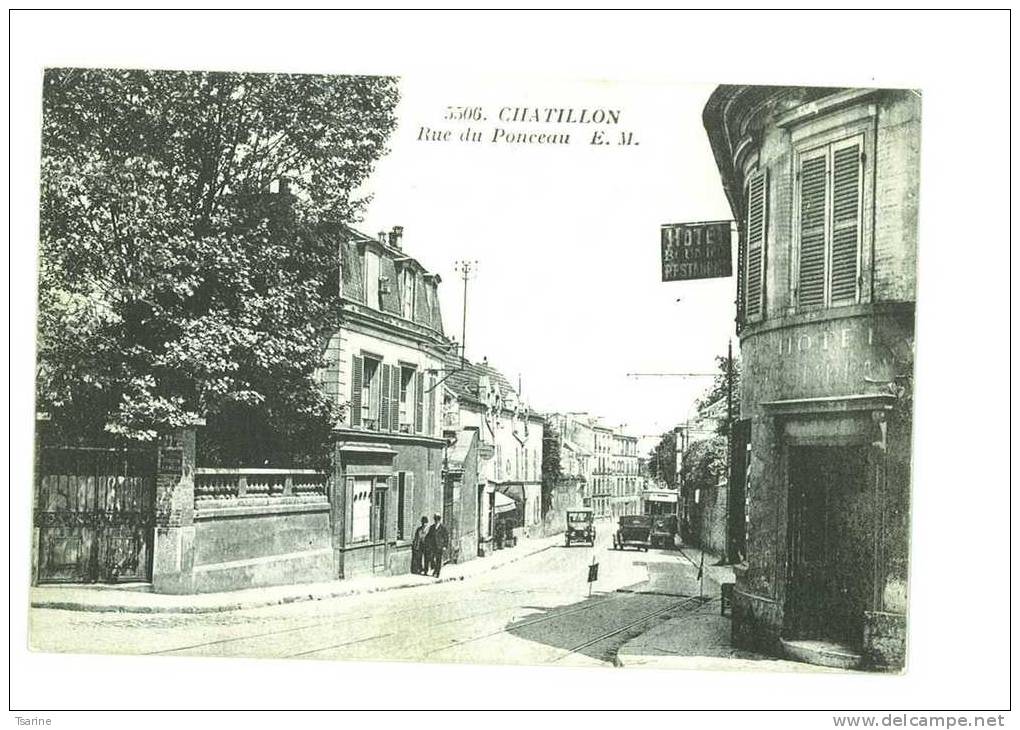 92 - REPRO  RUE DE PONCEAU A CHATILON - Châtillon