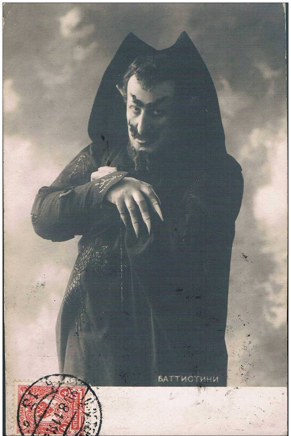 Carte Postale Ancienne - RUSSIE - Chanteur/ Personnage D´opéra - Chaliapine Dans Le Rôle De Méphistophélès - Rusia