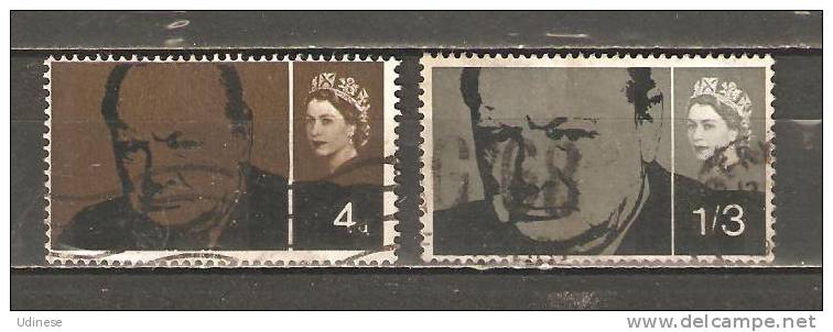 UNITED KINGDOM 1964 - WINSTON CHURCHILL  - CPL. SET - USED OBLITERE GESTEMPELT - Sir Winston Churchill