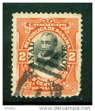 Canal Zone 1921 2 Cent Cordoba Type V Issue #56 - Canal Zone