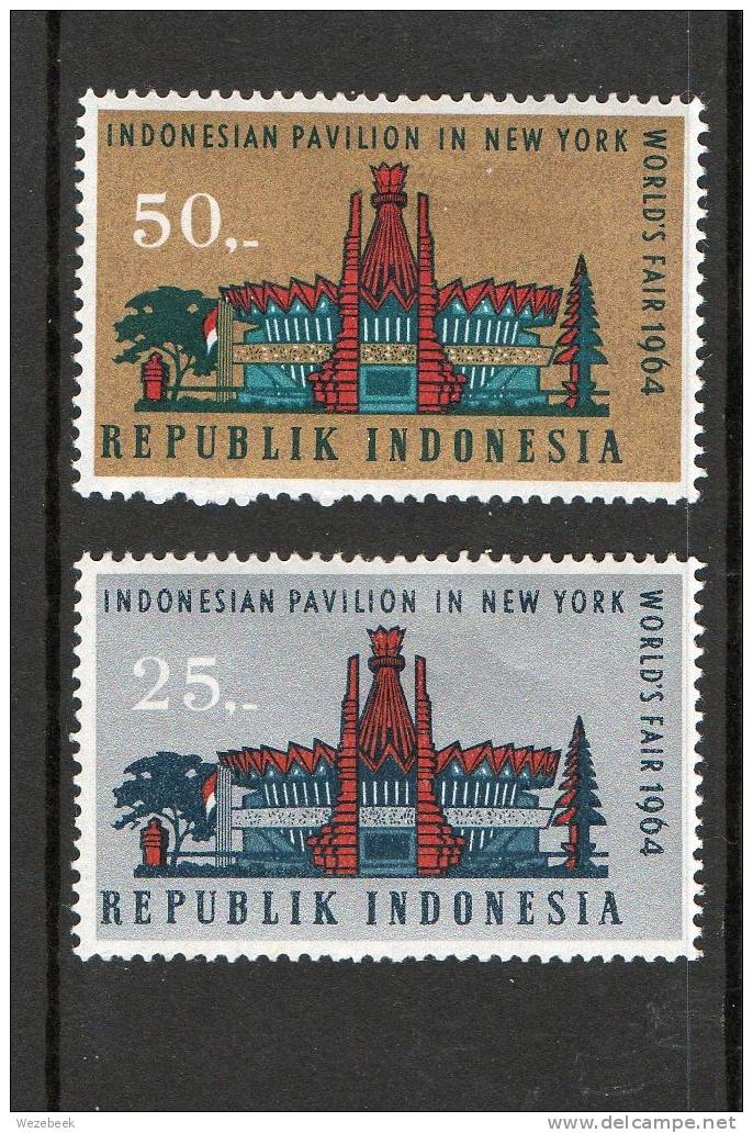 Indonesie  Postfris 1964  444/445 - Indonesia