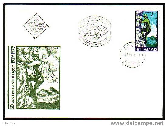 BULGARIA / BULGARIE ~ 1979 - Escalade -Climbing  - FDC - FDC