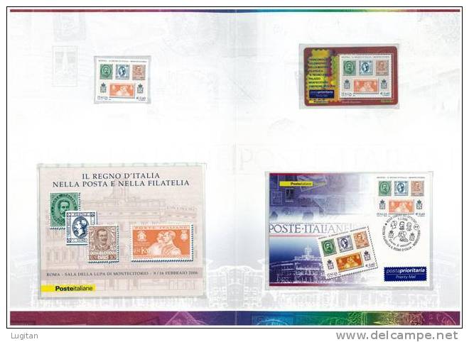 Filatelia - MOSTRA - IL REGNO D' ITALIA -  ANNO 2006  SPECIALE OFFERTA DI FOLDERS EMESSI DALLE POSTE ITALIANE - Presentation Packs