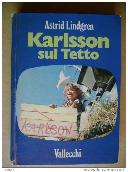 PT/10 Astrid  Lindgren KARLSSON SUL TETTO Vallecchi 1976 Serie TV - Enfants Et Adolescents