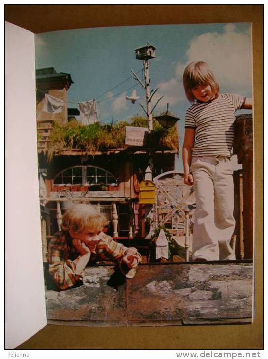 PT/10 Astrid  Lindgren KARLSSON SUL TETTO Vallecchi 1976 Serie TV - Teenagers & Kids