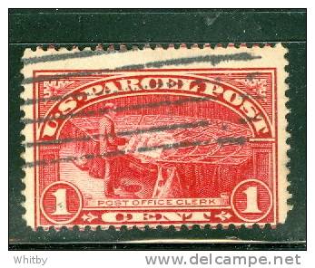 United States 1913 1 Cent Parcel Post   #Q1 - Pacchi