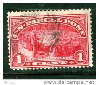 United States 1913 1 Cent Parcel Post   #Q1 - Colis