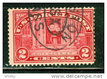 United States 1913 2 Cent Parcel Post   #Q2 Boston Cancel - Pacchi