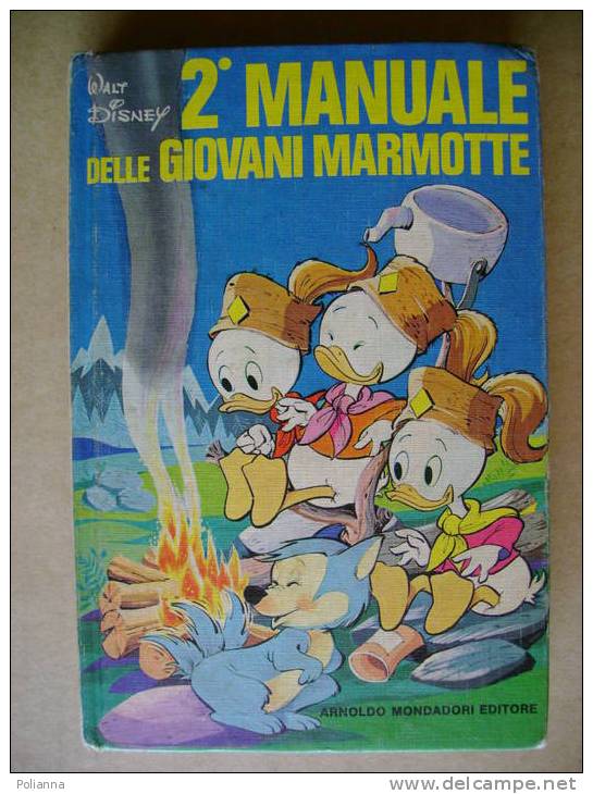 PT/28 Walt Disney 2° MANUALE DELLE GIOVANI MARMOTTE 1977 Mondadori - Disney