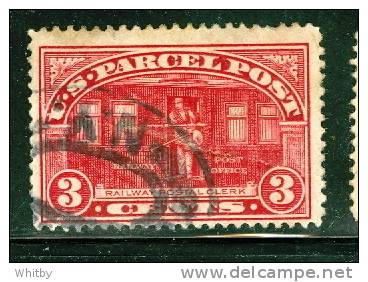 United States 1913 3 Cent Parcel Post   #Q3 - Pacchi