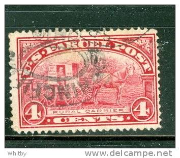 United States 1913 4 Cent Parcel Post   #Q4 - Paketmarken