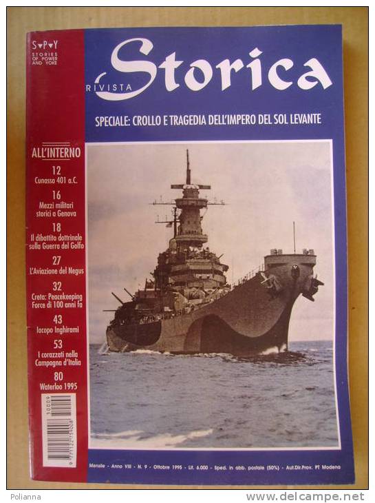 PT/47 RIVISTA STORICA N.9 1995/mezzi Militari Storici A Genova/Aviazione Dei Negus - Italian